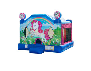 Unicorn Rainbow Bounce 