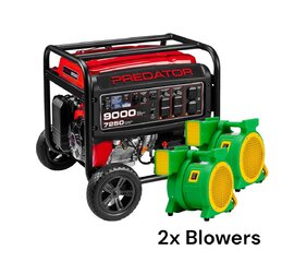 Generator for 2 Blowers