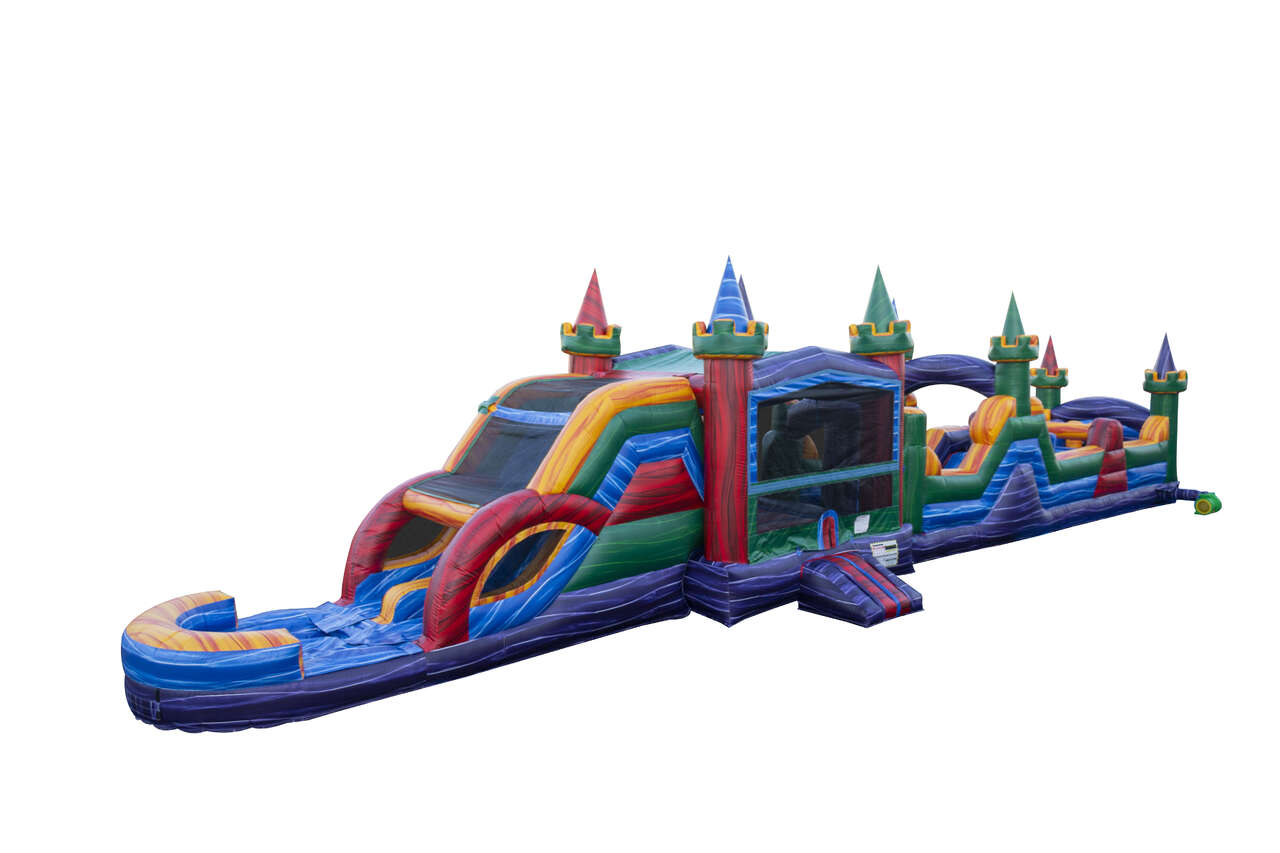 Obstacle Course Bounce House Rentals Houston 