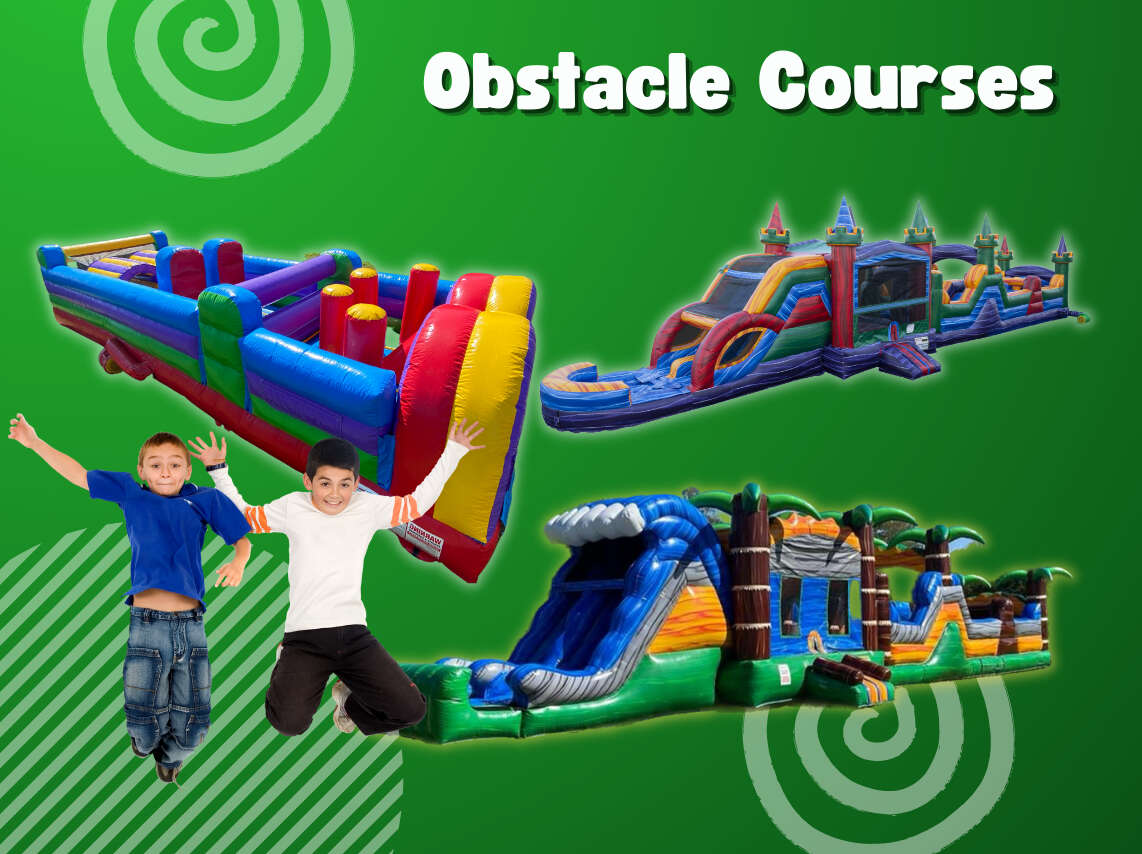 Obstacle Couse Bounce House Rentals in Humble Texas