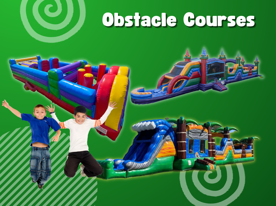 Obstacle Course Bounce House Rentals Spring Texas 