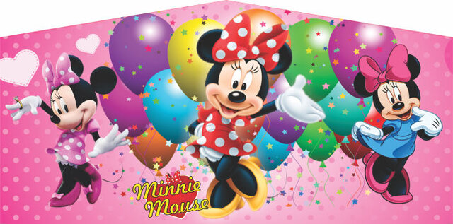 Minnie Mouse Bounce House Banner