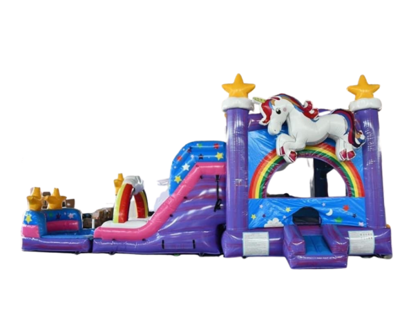 (4) unicorn bounce house rental