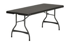 Black 6 Ft Table