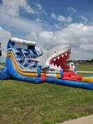 16’ Shark Attack Water Slide