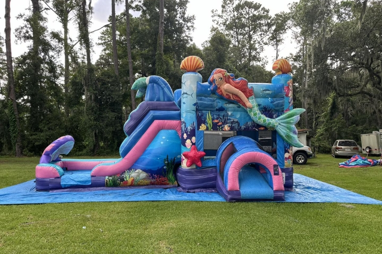 Bounce House with Slide Combos