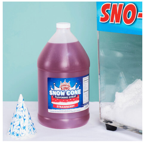 Gallon Size Extra Snow Cone Supplies 