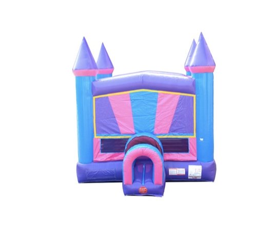 Pink Princess Castle Bounce House Rentals in Beaufort