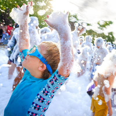 Foam Party in Timberwood Park