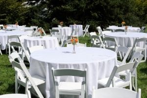 table and chair rentals in Castle Hills