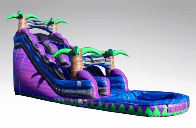 20ft Purple Paradise Water Slide