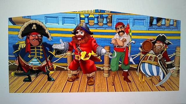 Pirates art panel