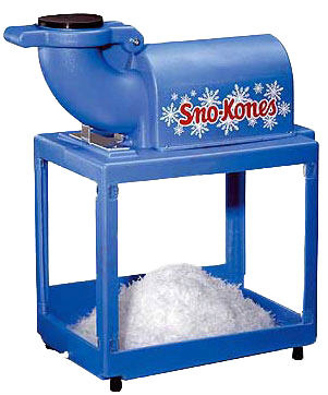 Snow Cone Machine-25 servings