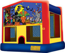 15x15 Halloween Bounce House