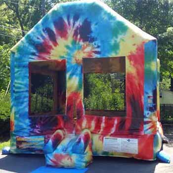 Tie Dye Bouncy House