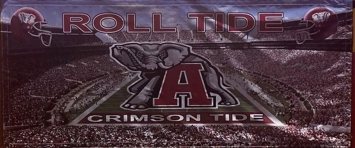 Alabama Roll Tide Bounce House Banner