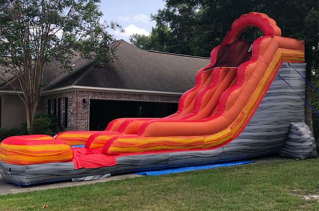 18Ft Fire Marble Water Slide rentals Pascagoula MS 18Ft Fire Marble Water Slide rentals Pascagoula MS