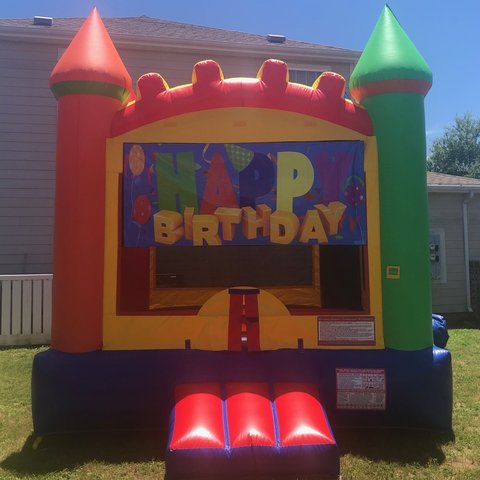 Happy Birthday Bounce House Rental