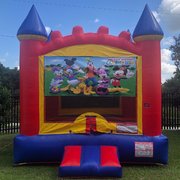 Mickey Mouse Castle Bounce House Rental 