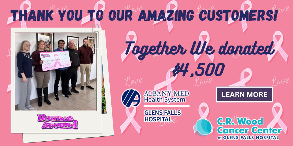 Bounce Around Donates Money To GF Hospital