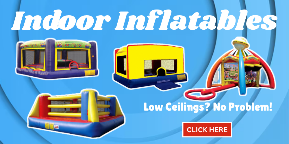 Indoor Inflatable Rentals For Low Ceilings