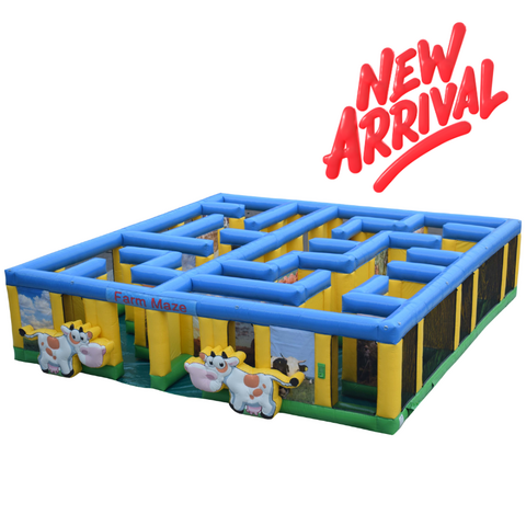 Inflatable Farm Maze