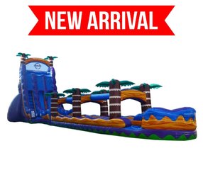 27' Hurricane Dual Lane Water Slide