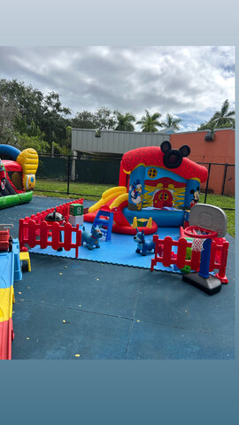 Mickey mouse toddler play zone 