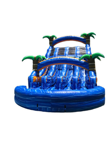 Tripple lane WITH OUT  attachment slip n slide ( POOL ) D/T