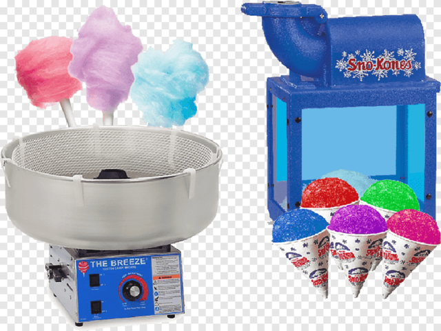 Cotton candy & Sno cone package 