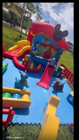 Toddler soft play Mickey Mouse 