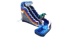 20 ft Wild thing curve slide wit (pool)