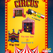 Circus package(big top,train,tic tak)