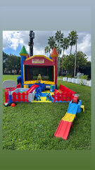 Toddler soft play with bounce house