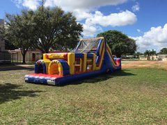 42 ft Obstacle Course w/slide