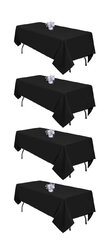 Table Cloth - Black 60 x 102 inch 