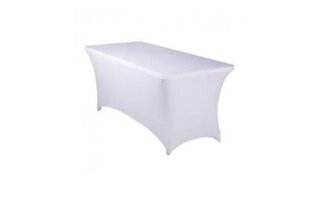 Table Cloth - Fitted Stretch WHITE