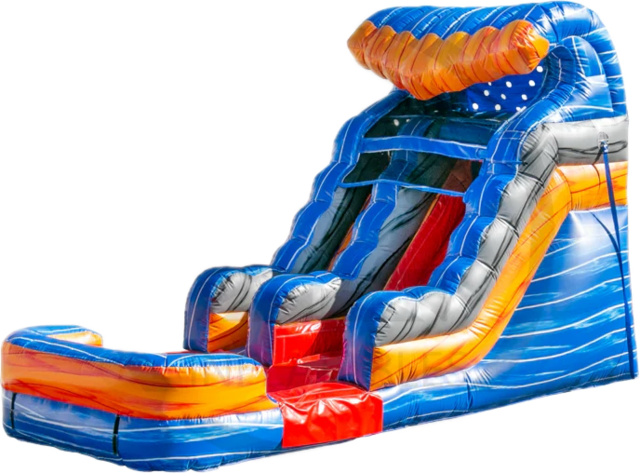 12FT FIREBLAST WATER SLIDE