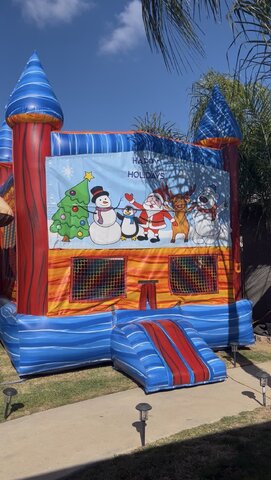 HAPPY HOLIDAYS PRIMARY BOUNCE HOUSE