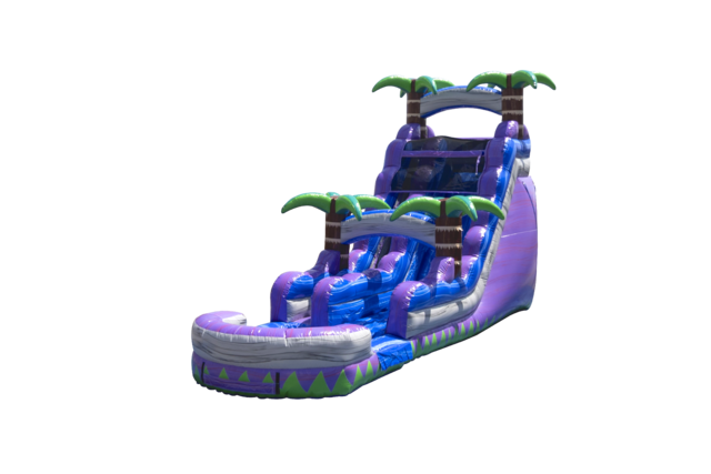 18 FT PURPLE CRUSH WATER SLIDE 