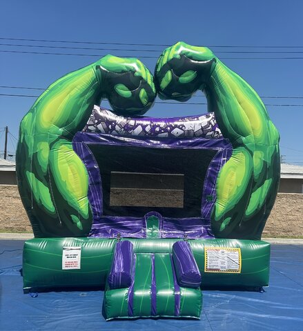 HULK BOUNCE HOUSE