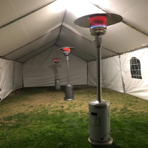 PATIO HEATER WITH PROPANE TANK (RENTAL)