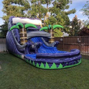 16 FT. PURPLE SPLASH WATER SLIDE (RENTAL)