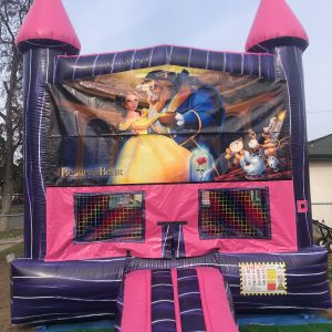 BEAUTY & THE BEAST BOUNCE HOUSE