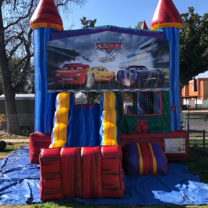 CARS RAINBOW COMBO WITH BASKETBALL HOOP