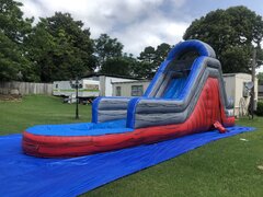 Red Marble 15ft Water Slide
