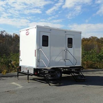 2 Station Luxury Restroom Trailer