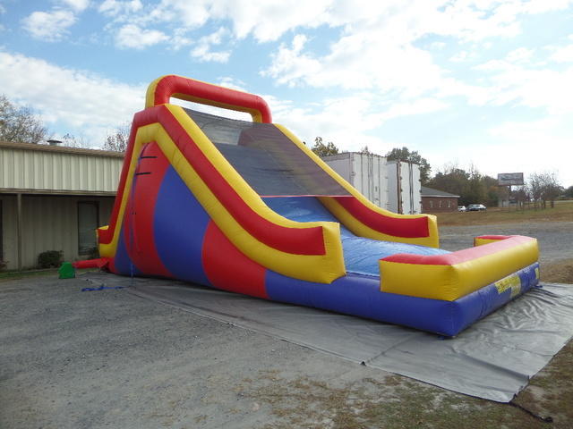 16 Ft Rock Mountain Dual Lane Dry Slide