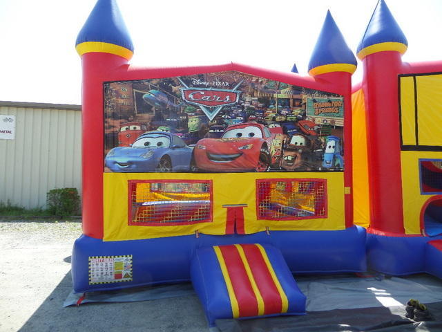 disney cars bouncy castle