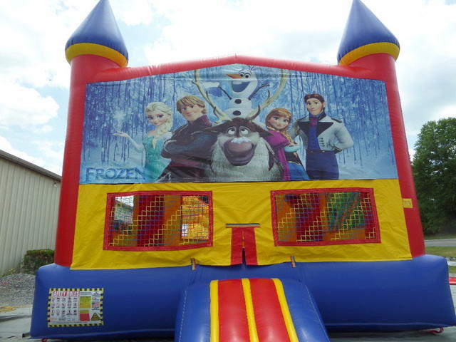 Frozen Bounce house 15x15